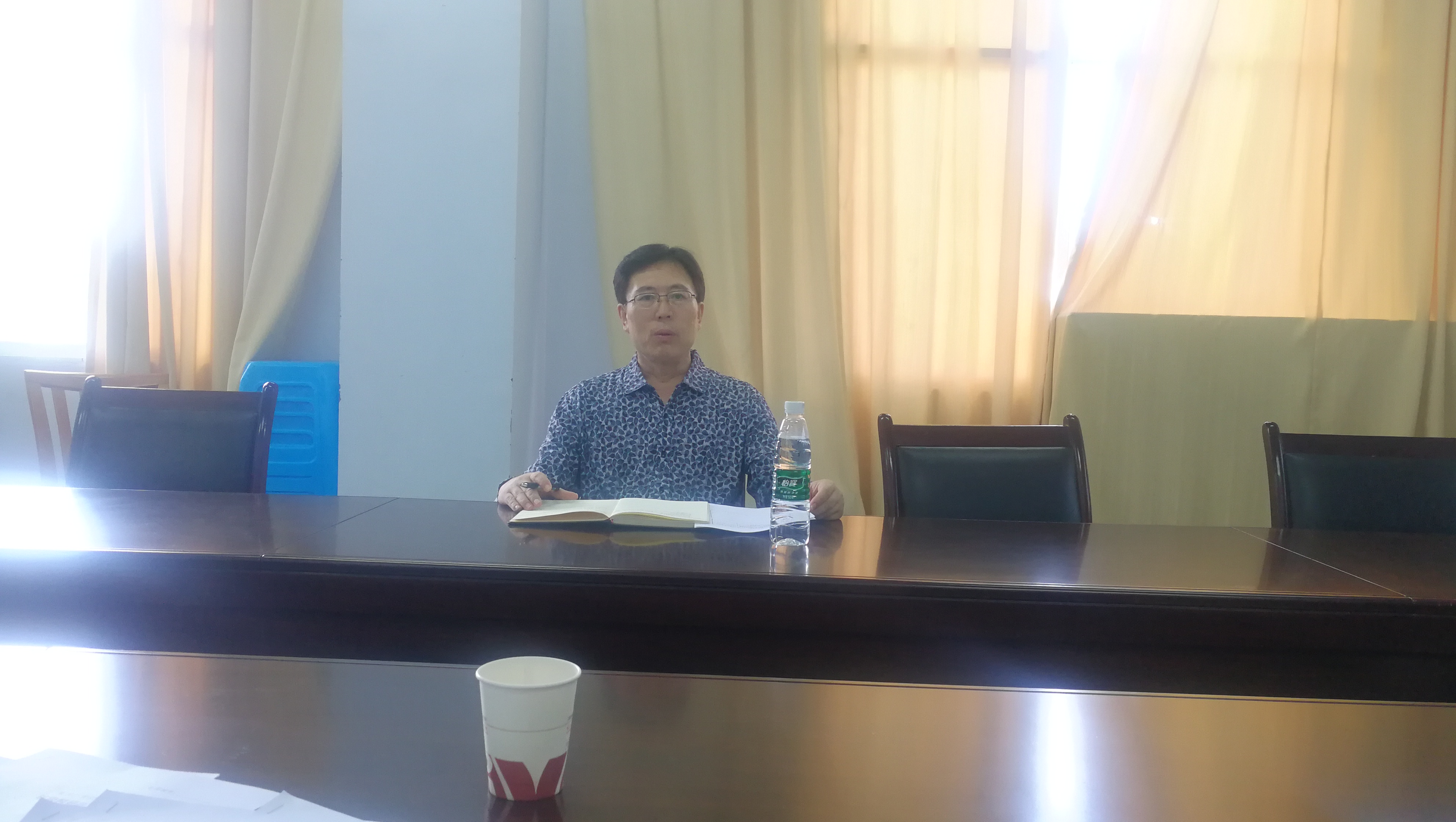 科研处组织召开2018年院级项目开题会议